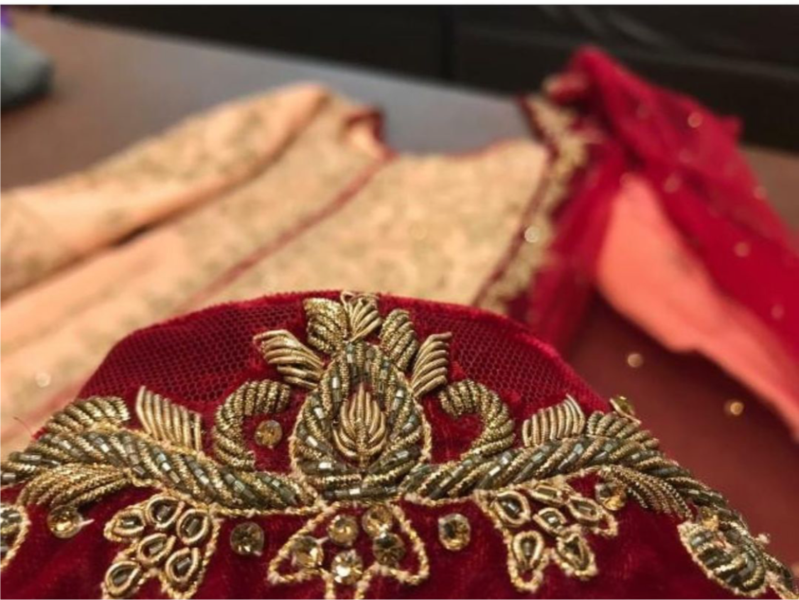 Handembroidered Dress - Pastau