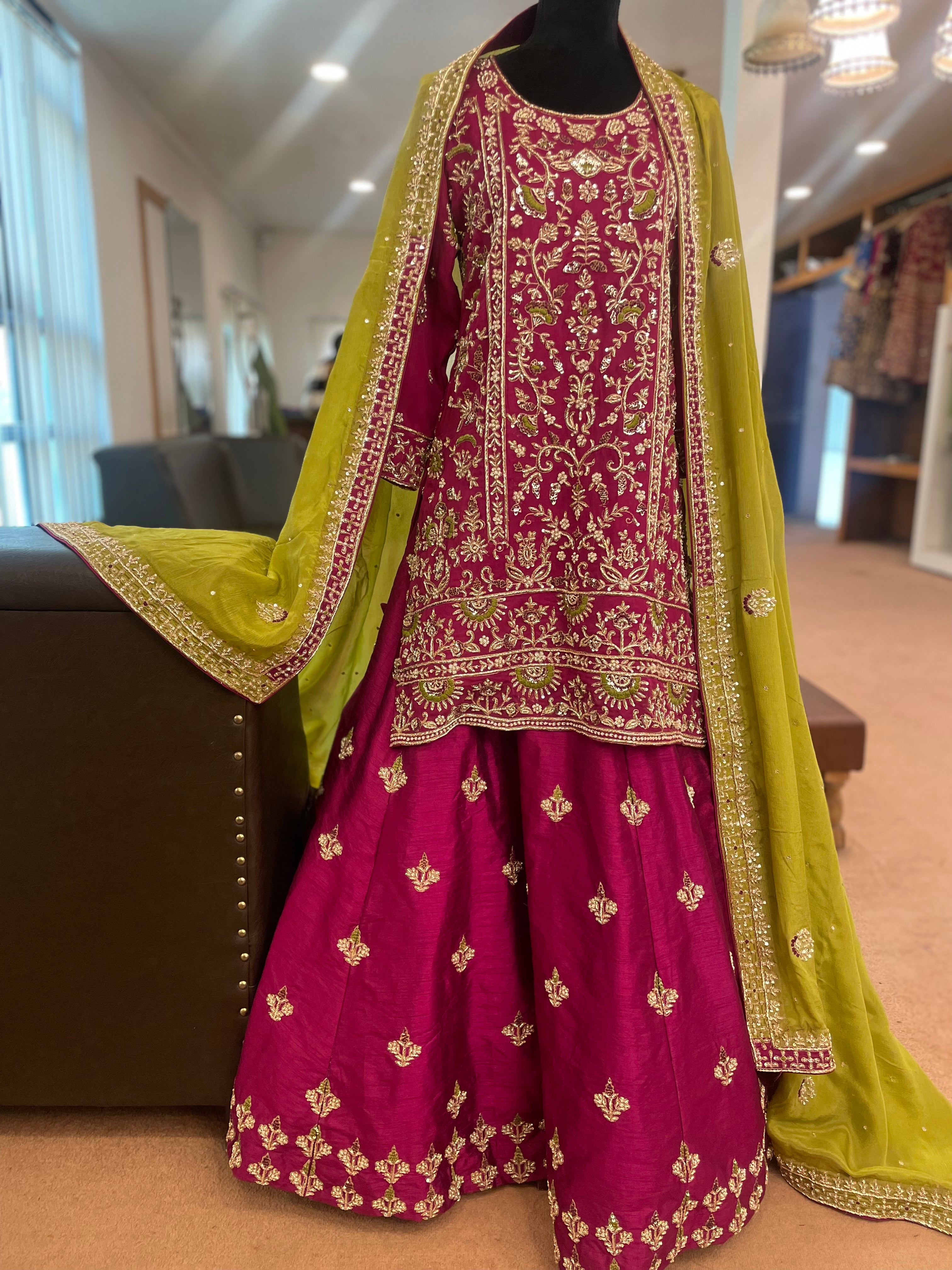 Handembroidered dress