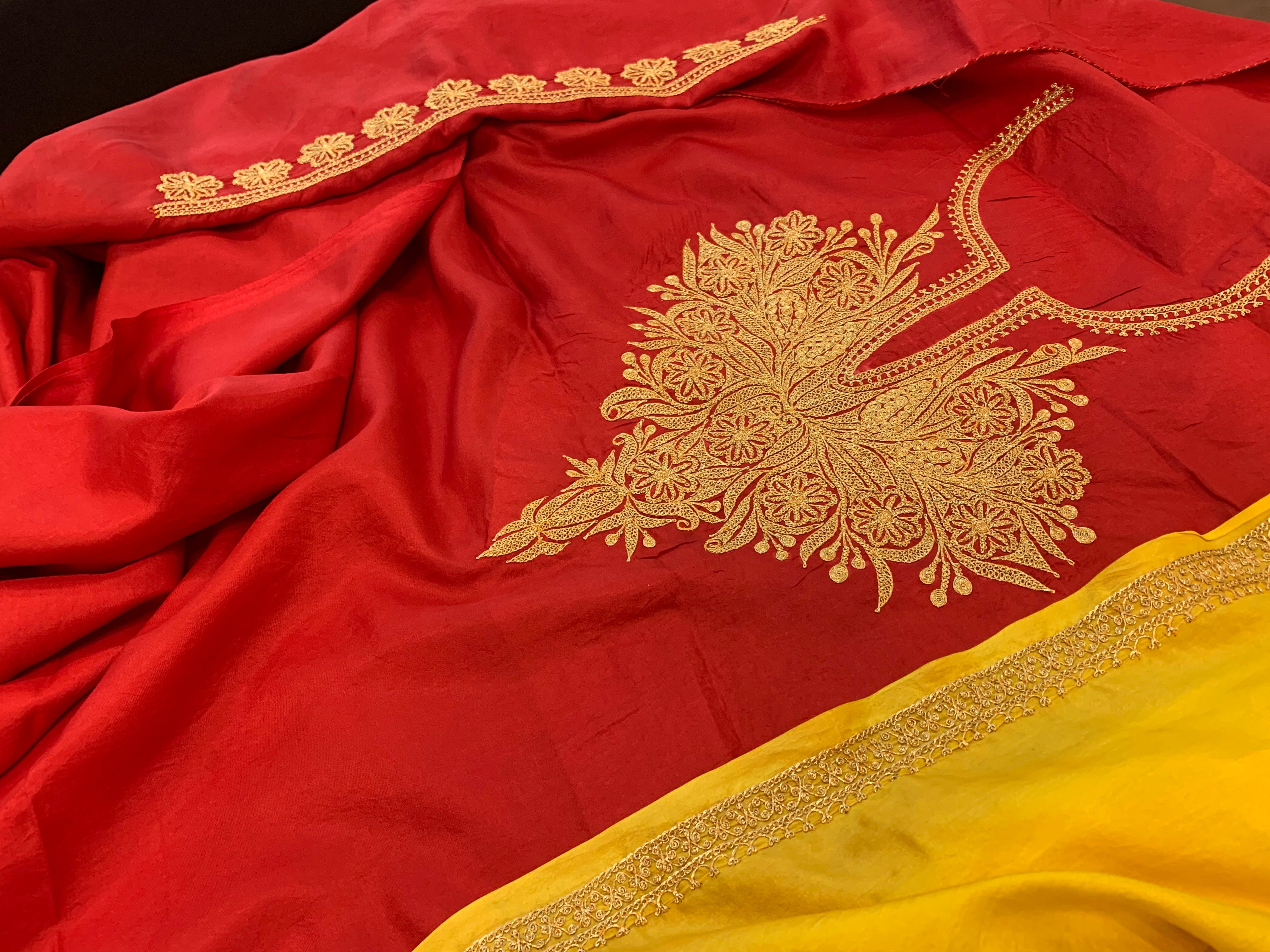 Hand Tilla pure silk 3pc unstitched