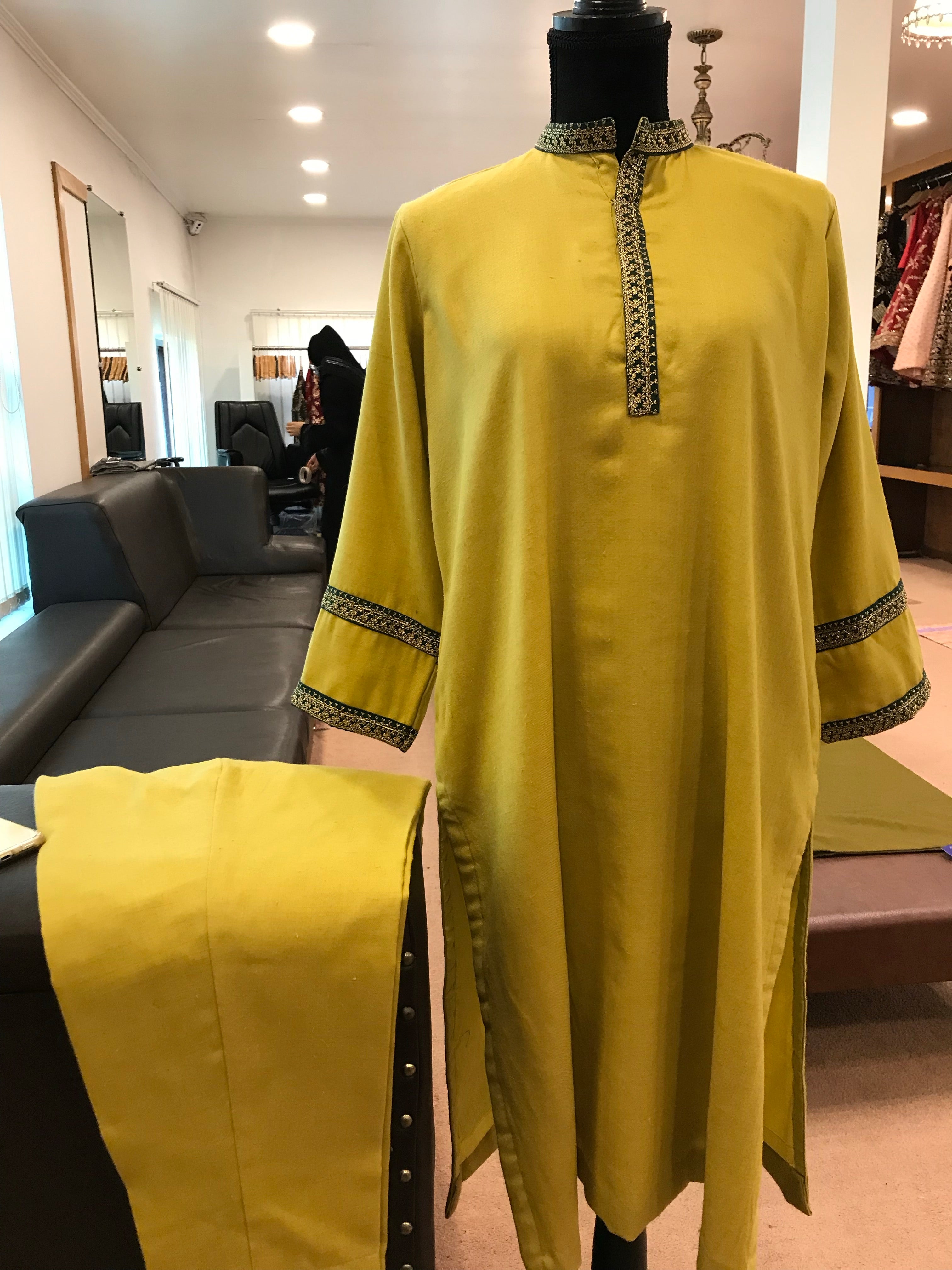 Purepashmina purewool blend 2 piece -PWB039