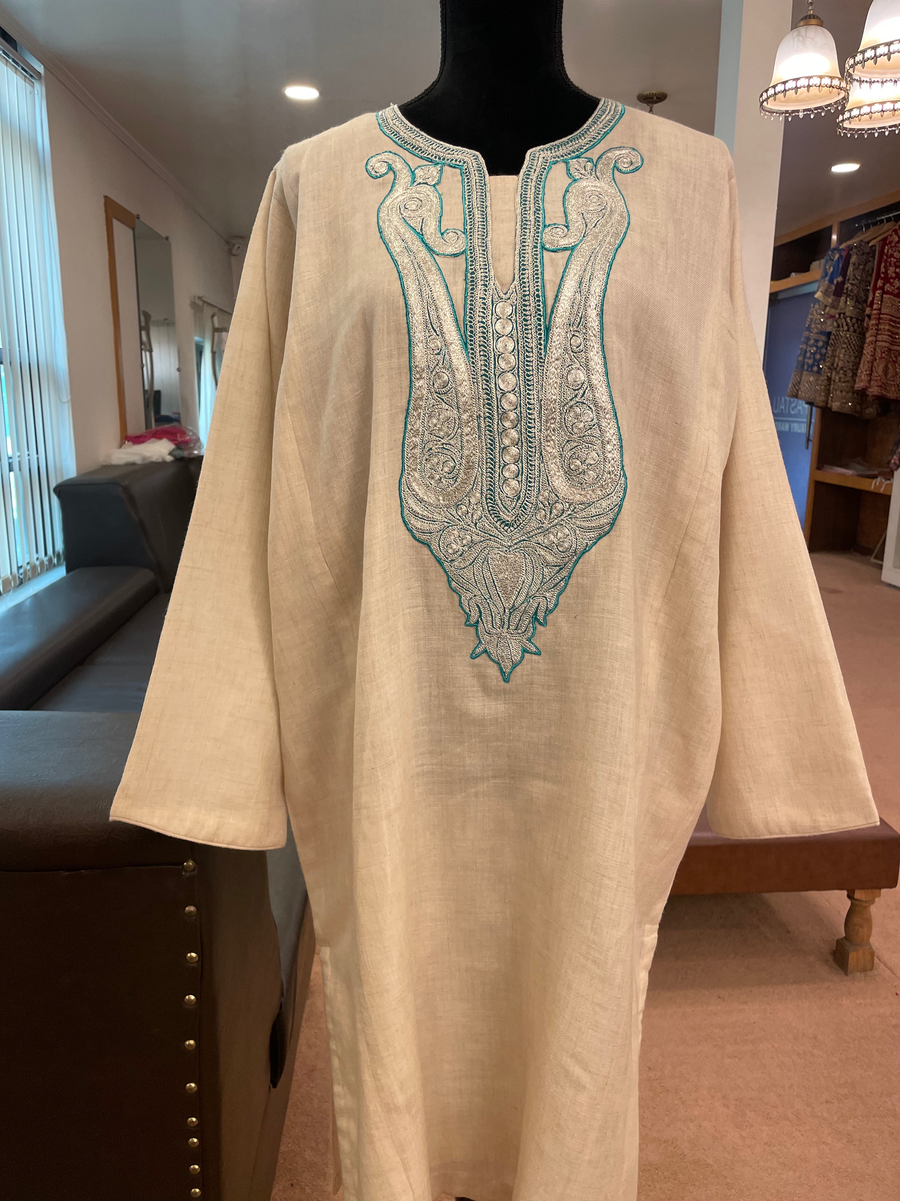 Purepashmina blend pheran pwb199