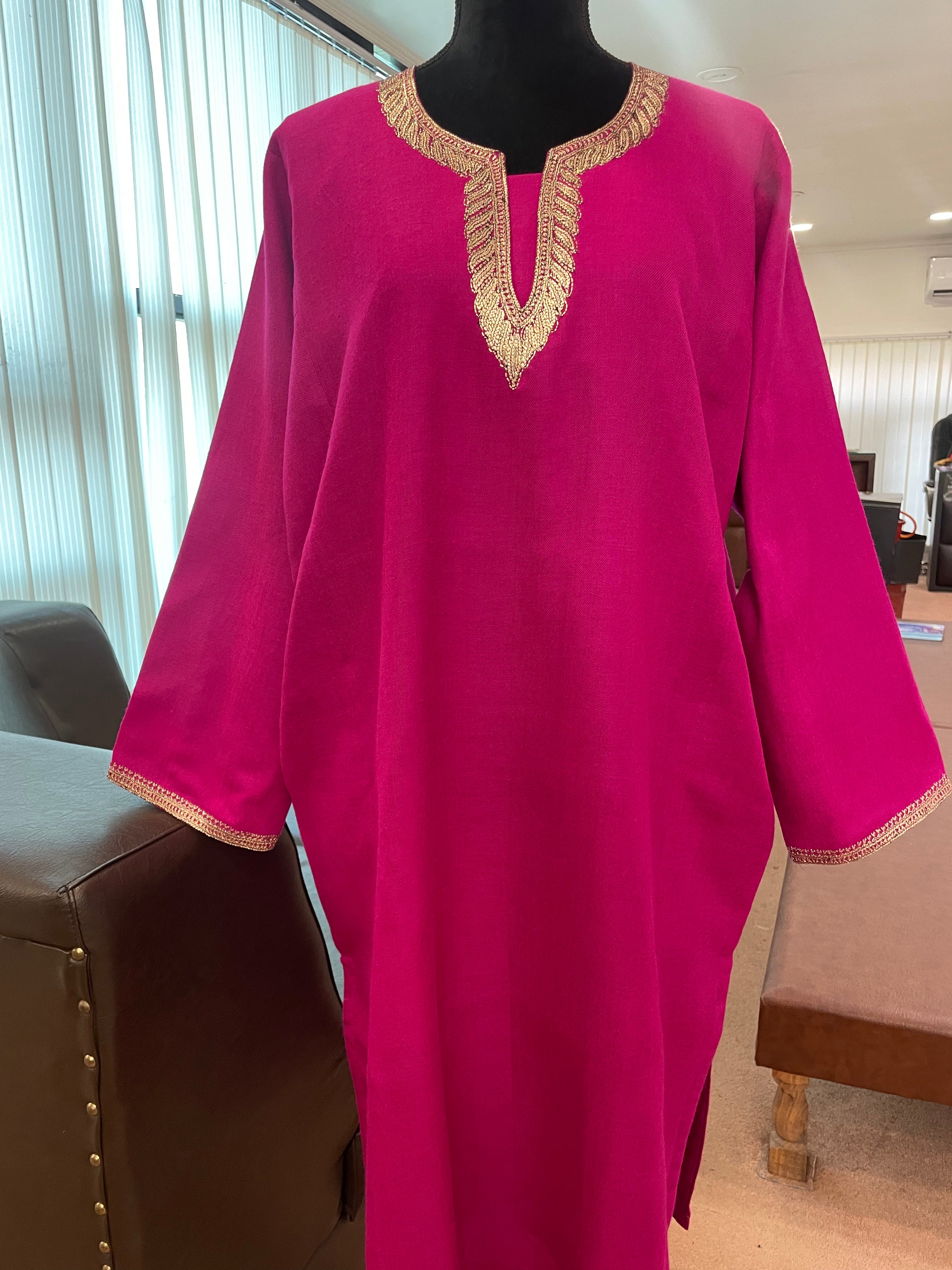 Pashmina blend pheran pwb188