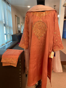 Puresilk tilla kurta set Mtks342