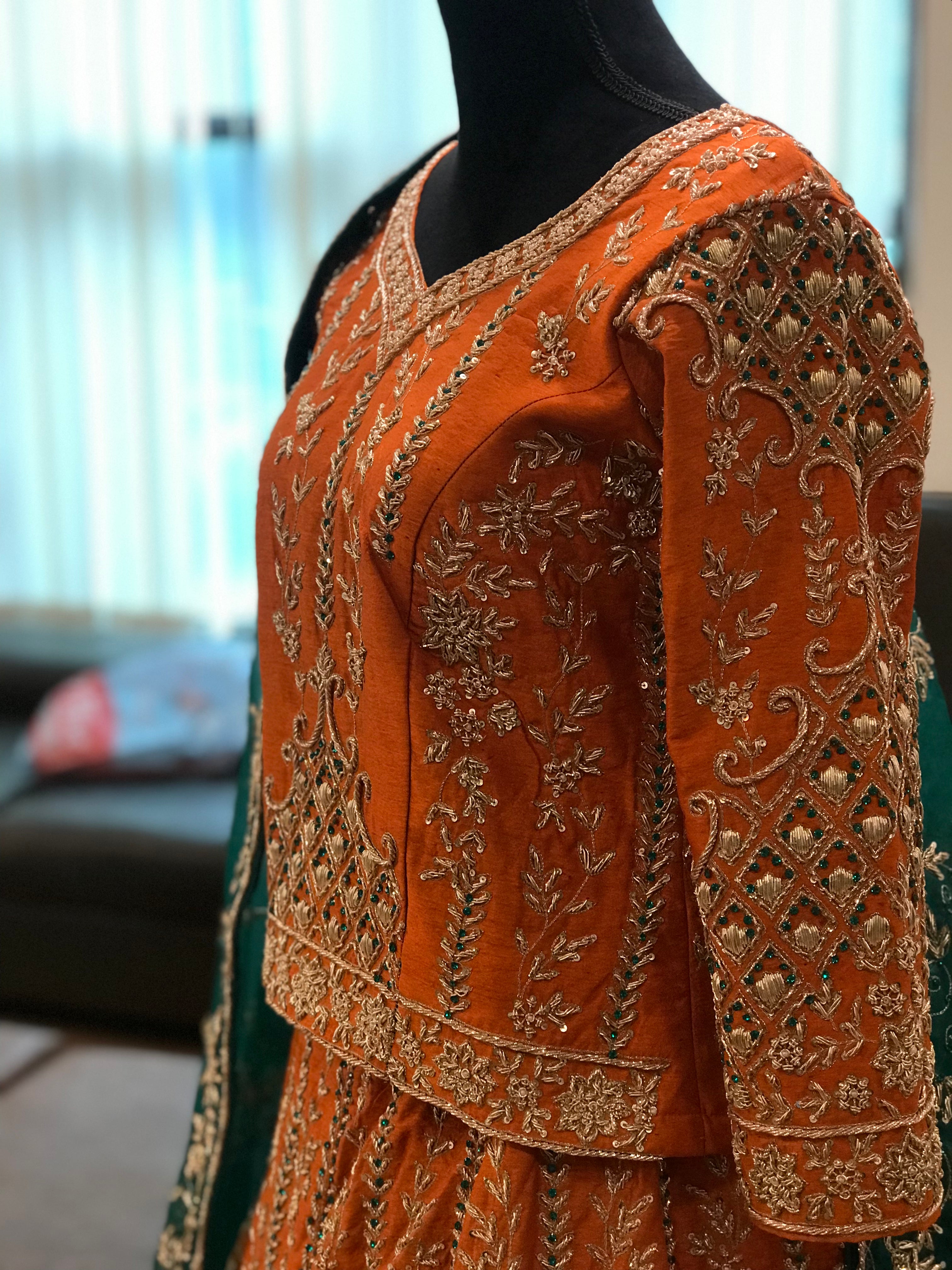 Handcrafted Bridal Lehanga
