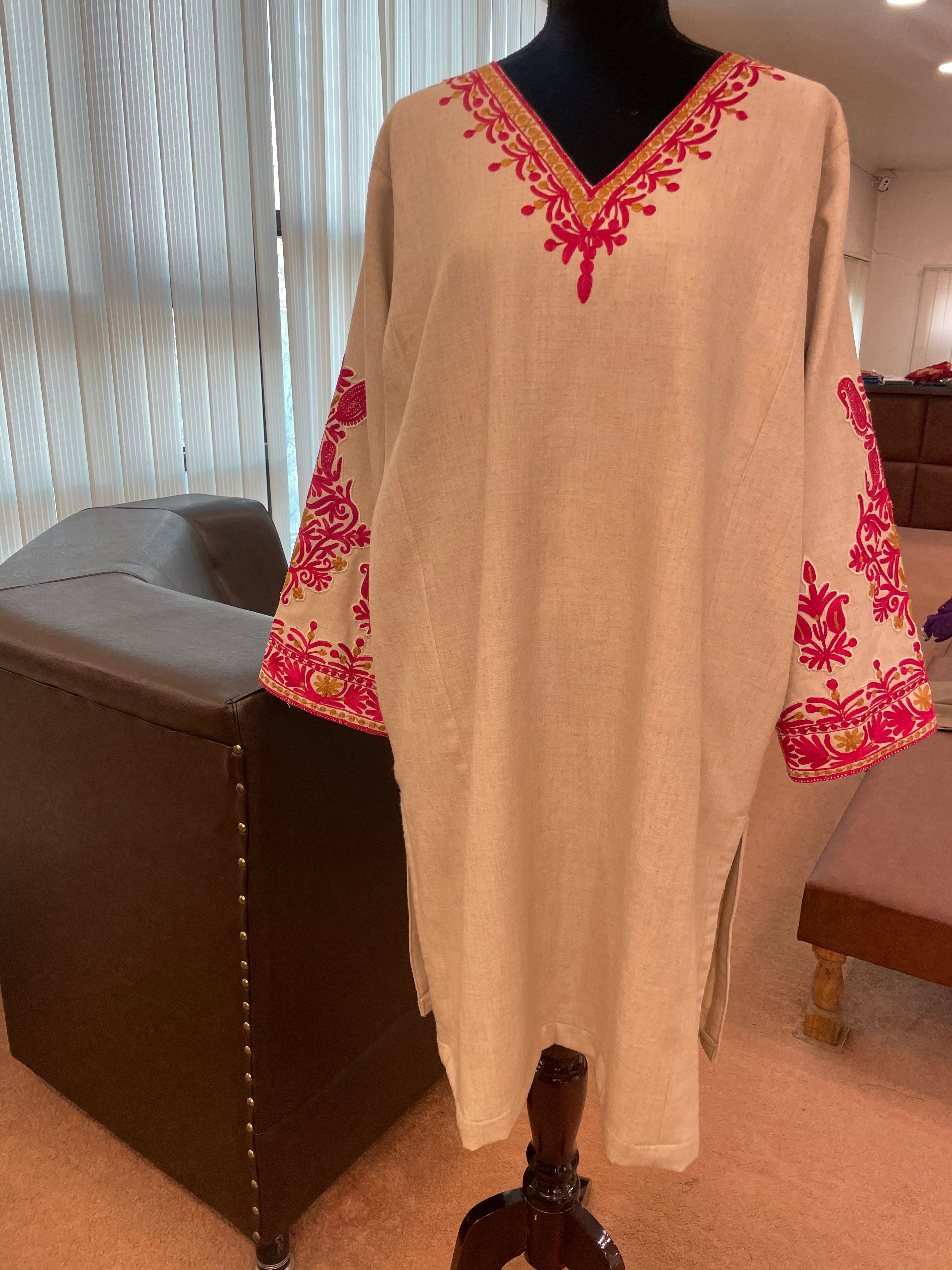 Raw merino wool pheran pbks296