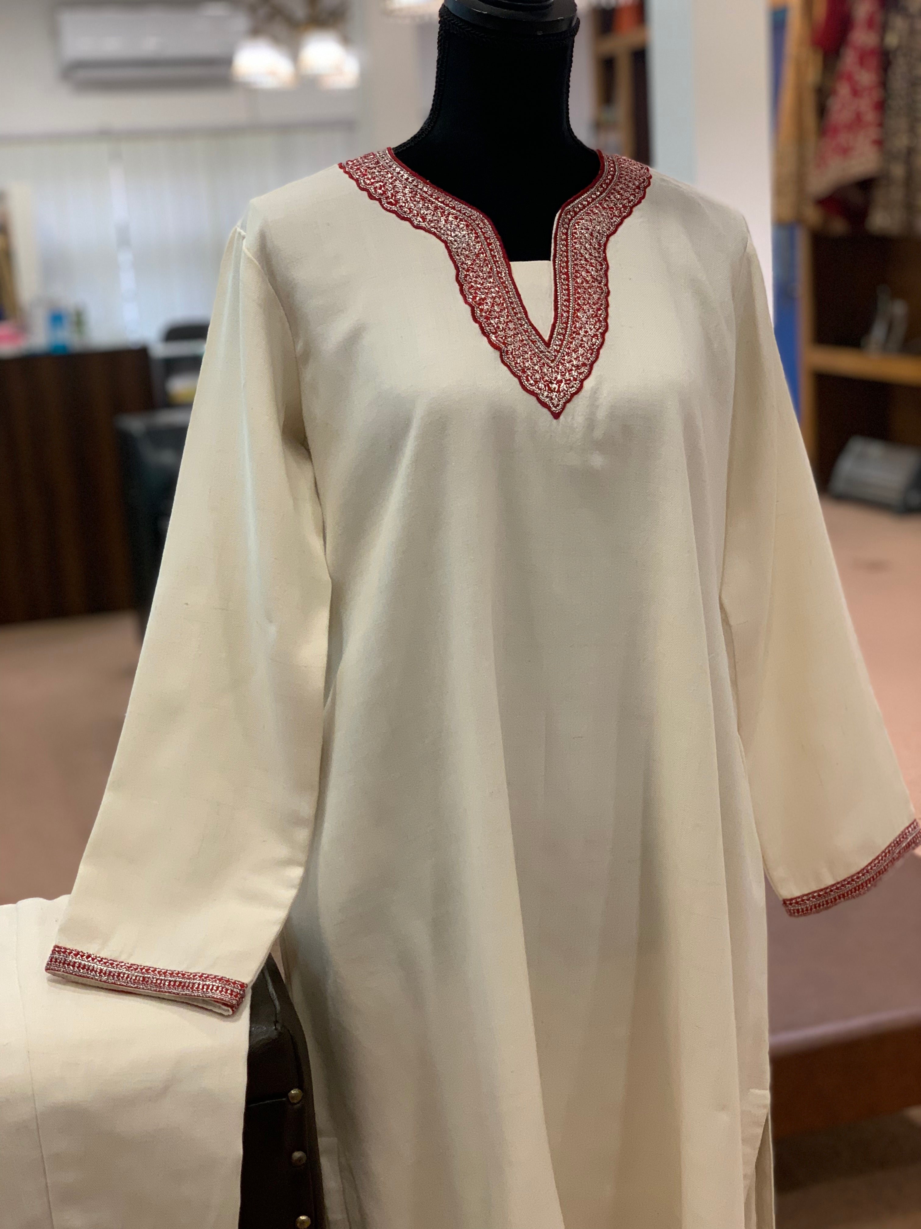 Purepashmina purewool blend kurta set pwb115