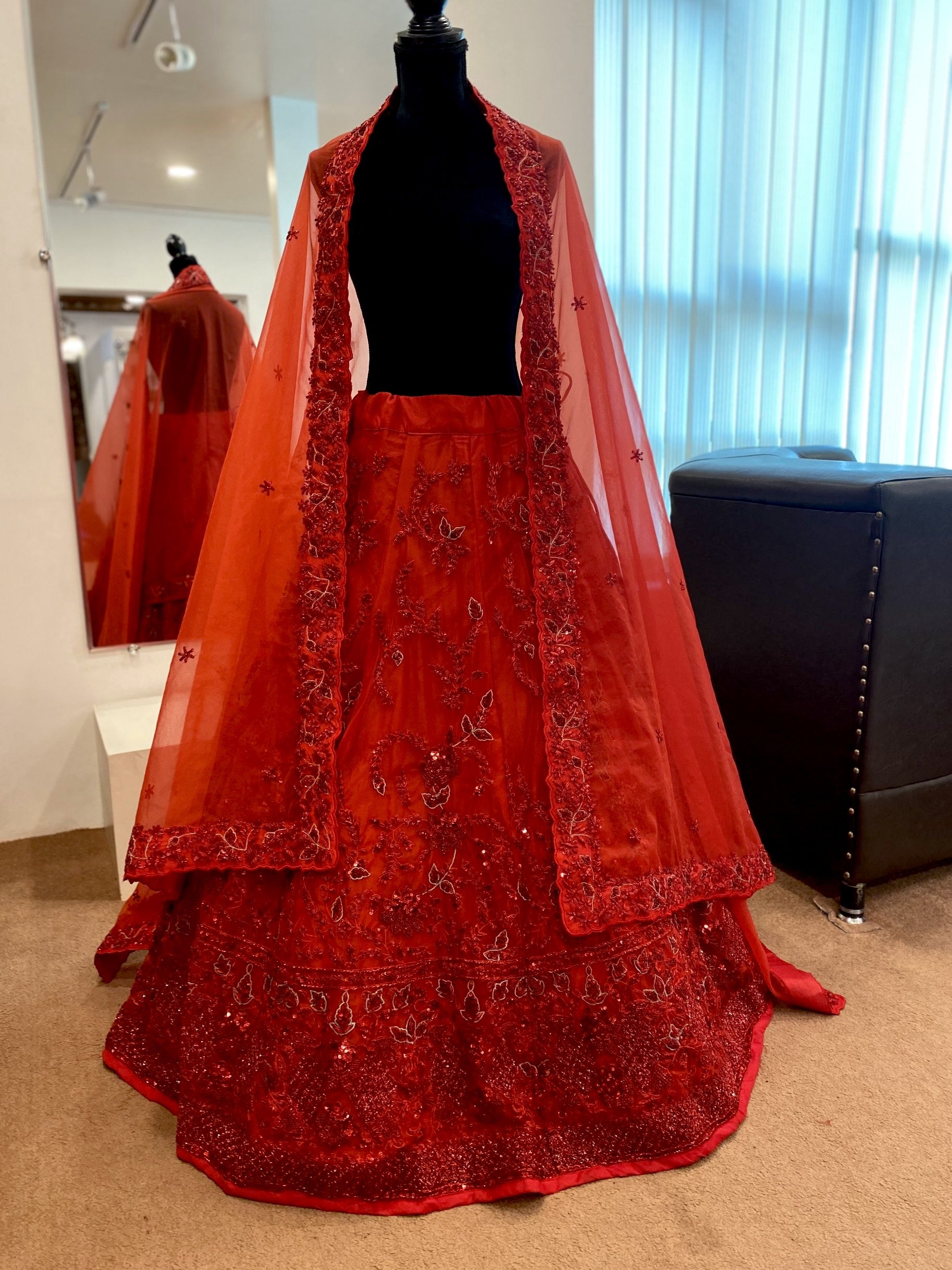 Handembroidered Bridal Lehanga