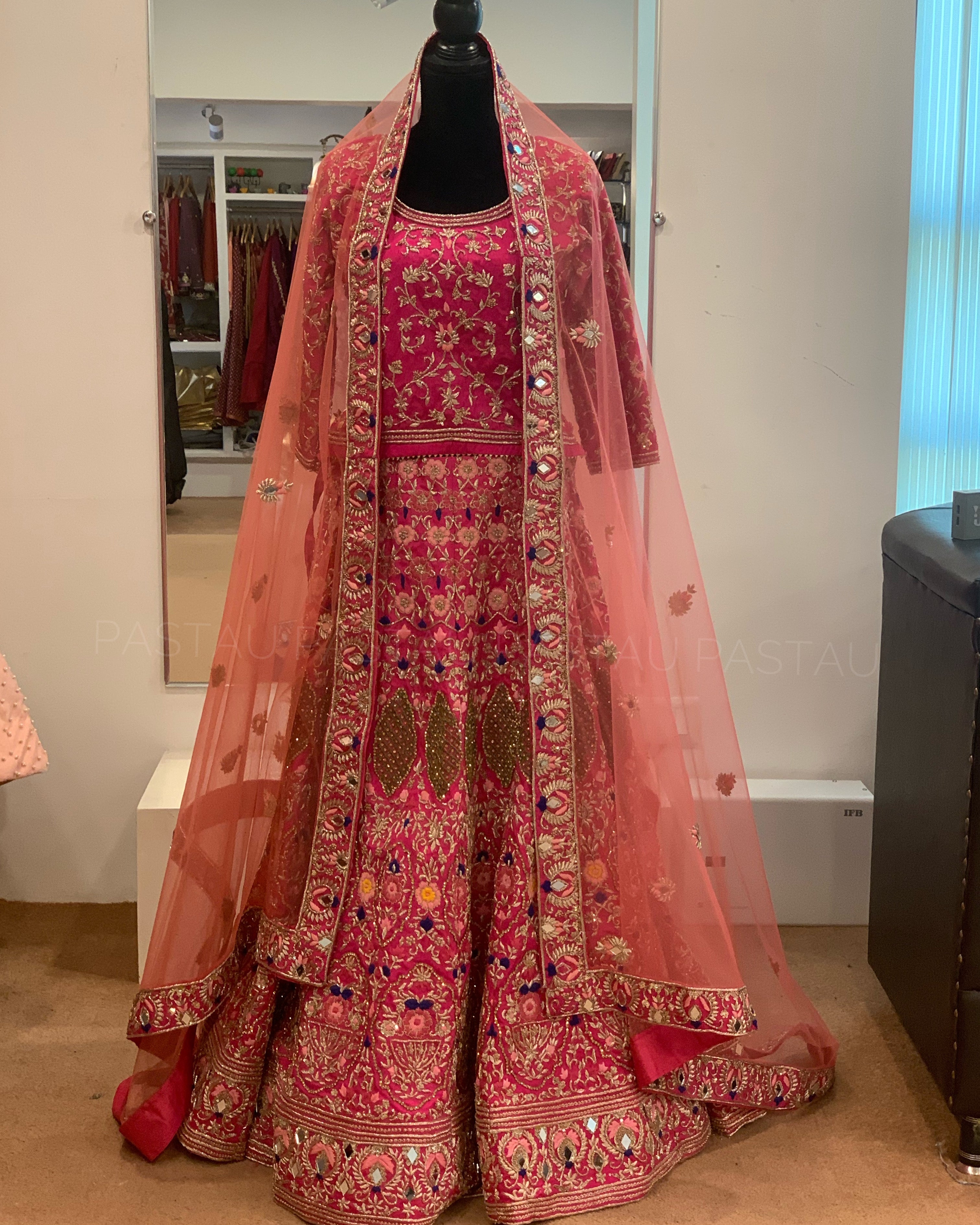 Handembroidered Bridal Lehanga