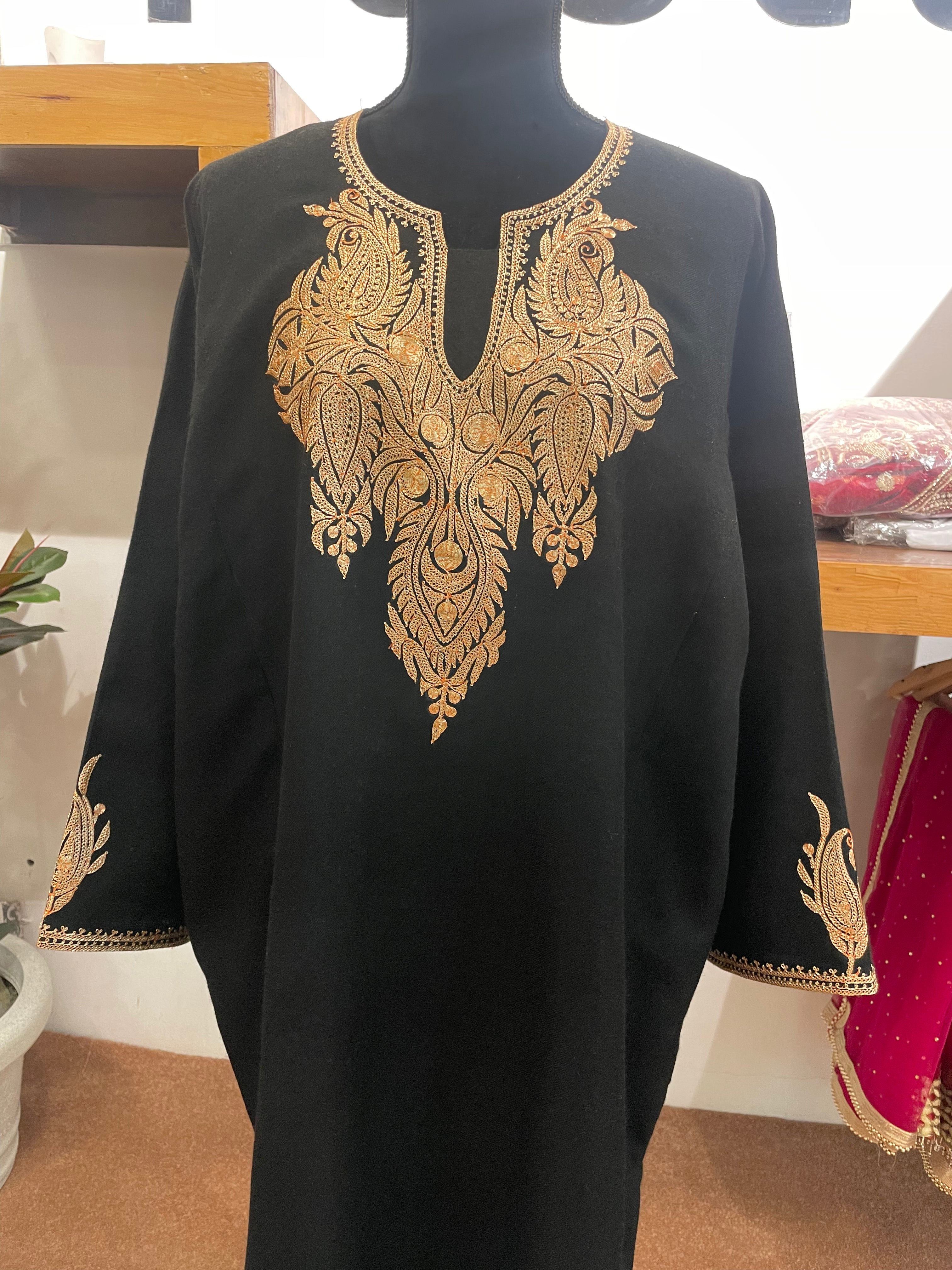 Handtilla pashmina blend pheran