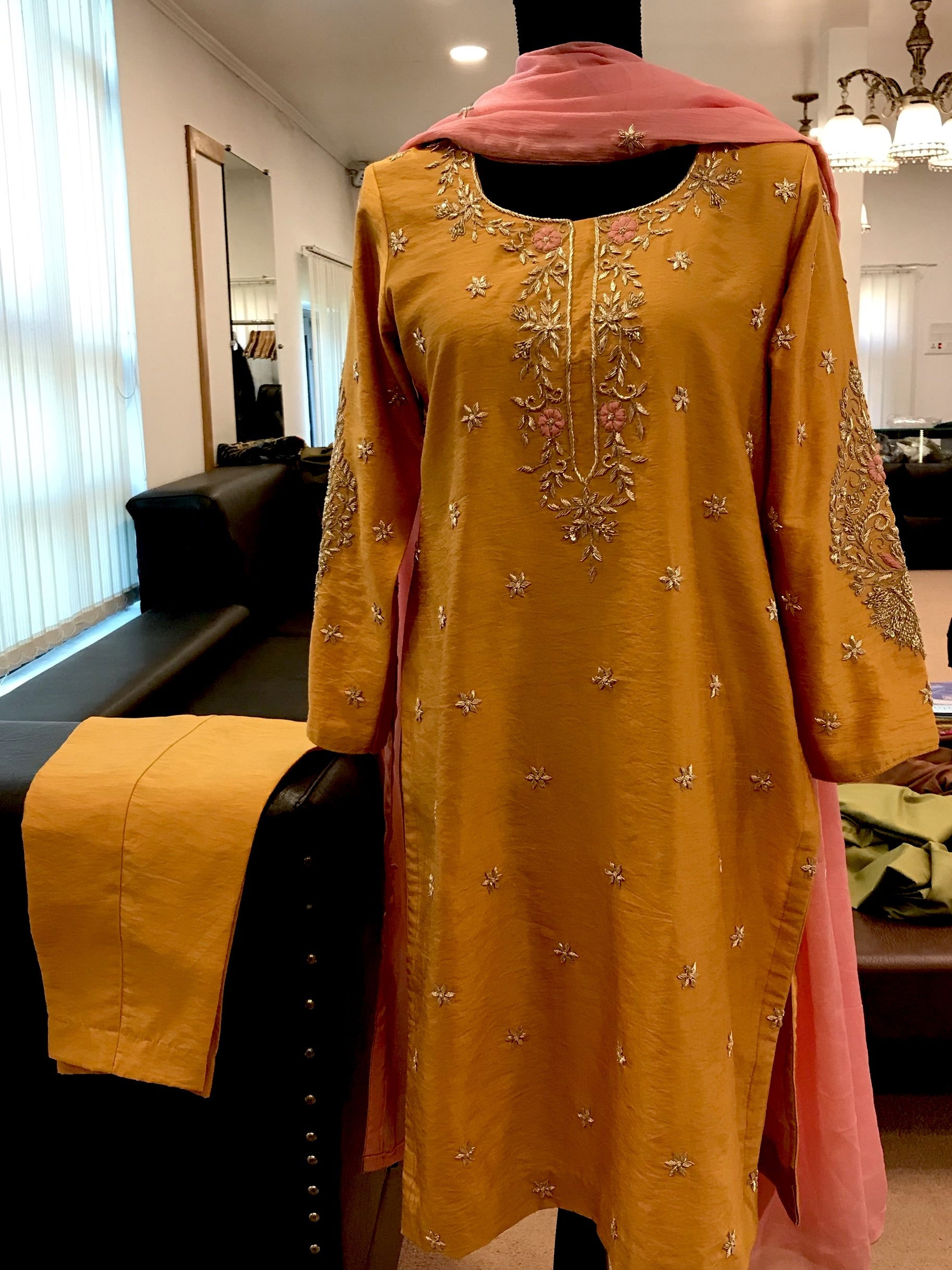 Handembroidered 3piece suit