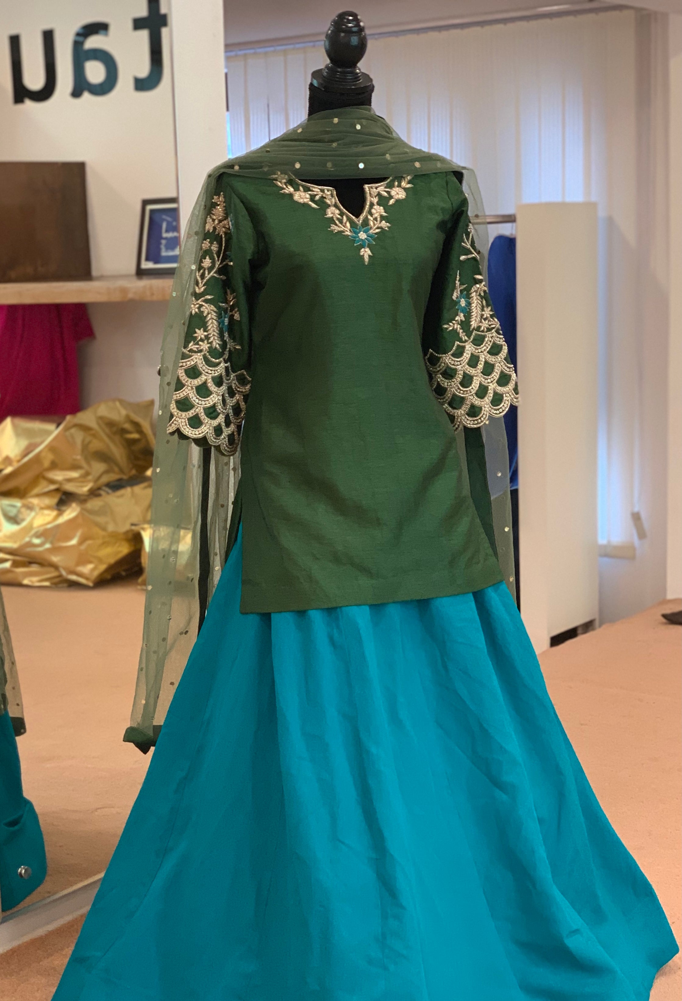 Hand Embroidered dress