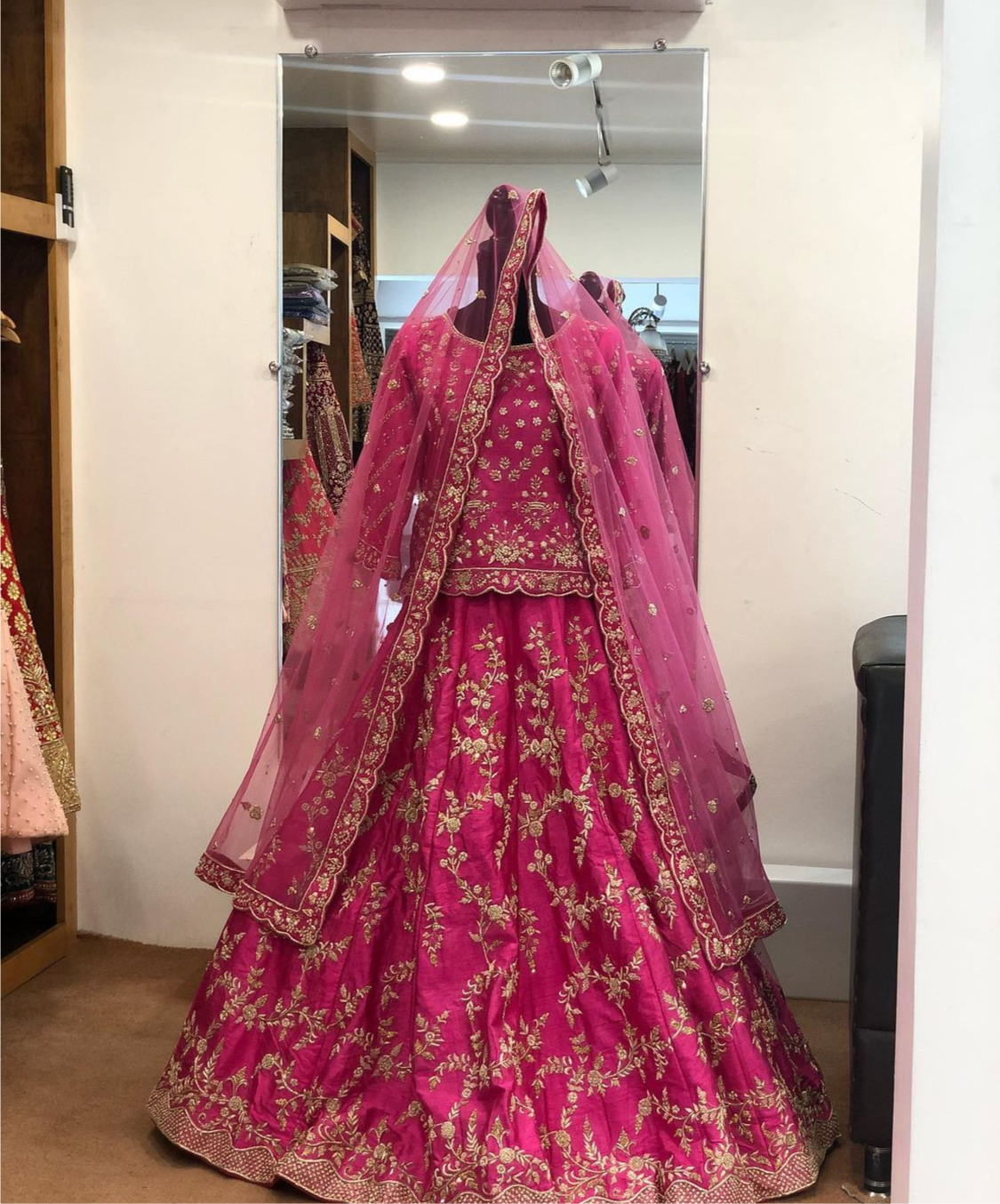 Handembroidered Bridal Lehanga