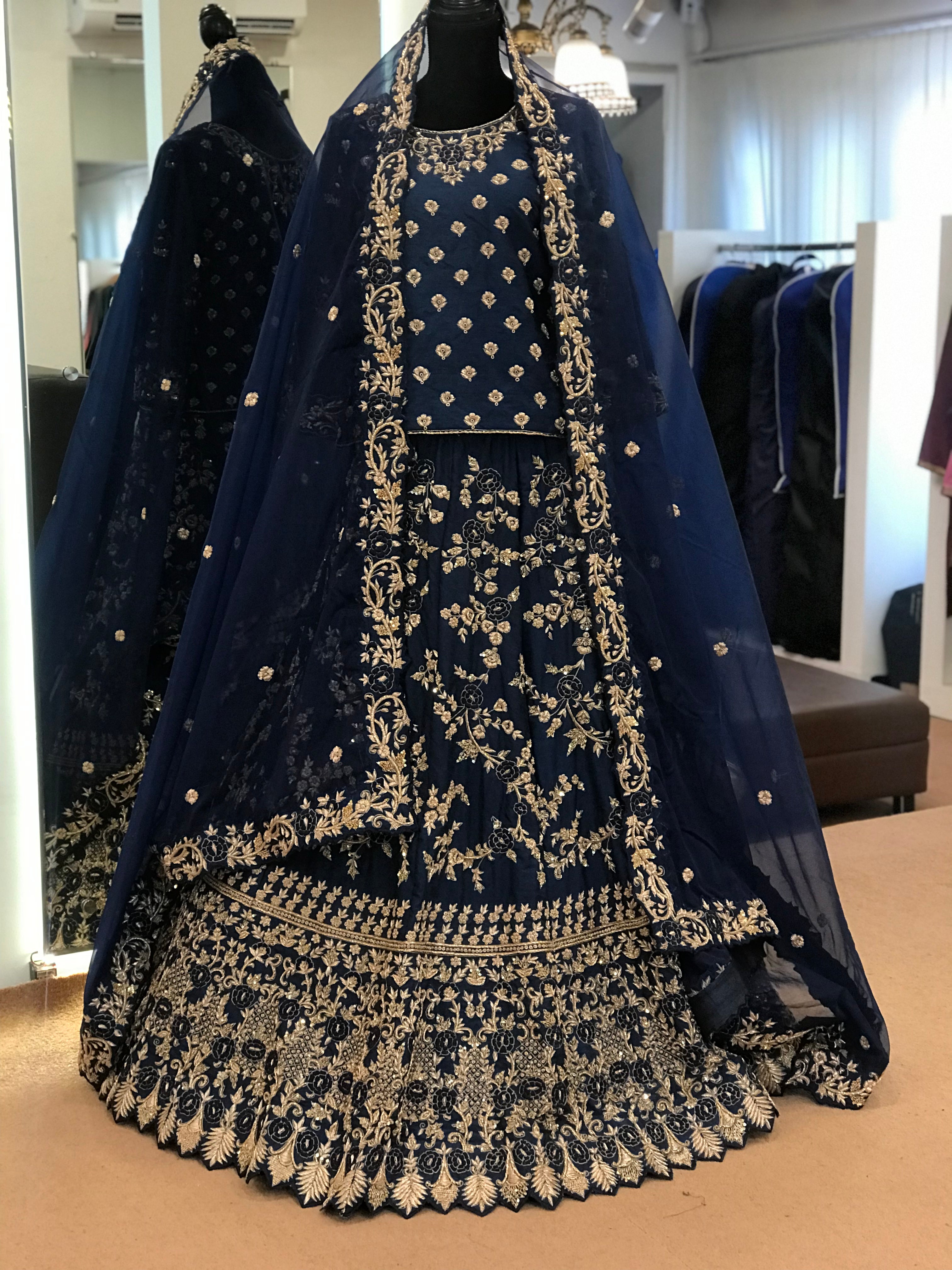 Handembroidered Bridal Lehanga