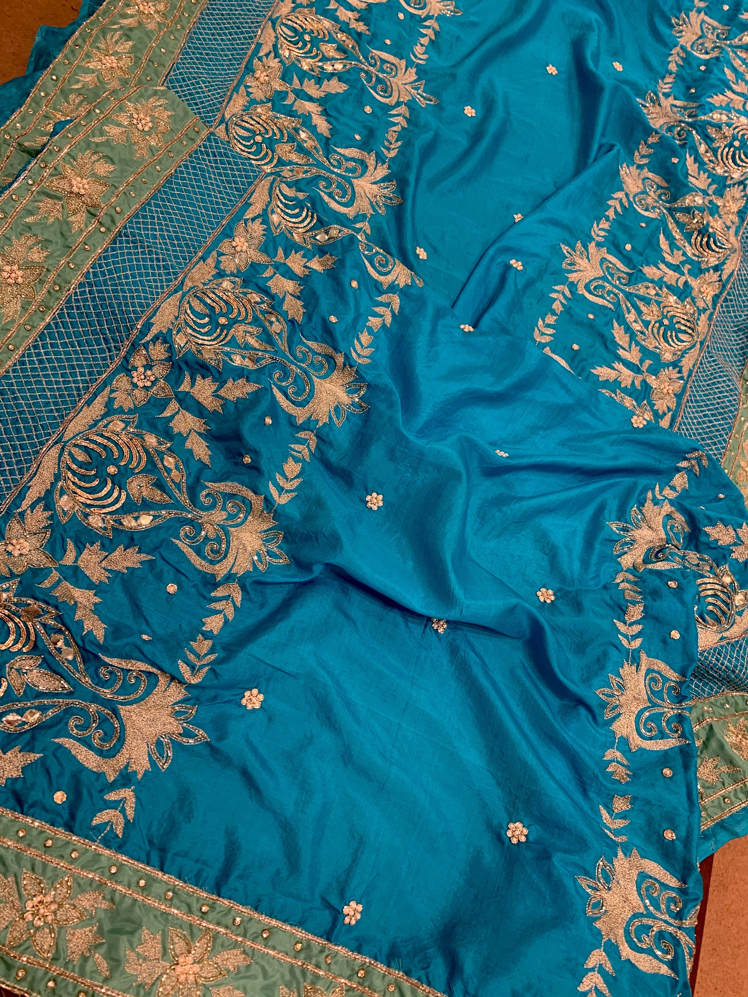 Handembroidered dress Unstitched