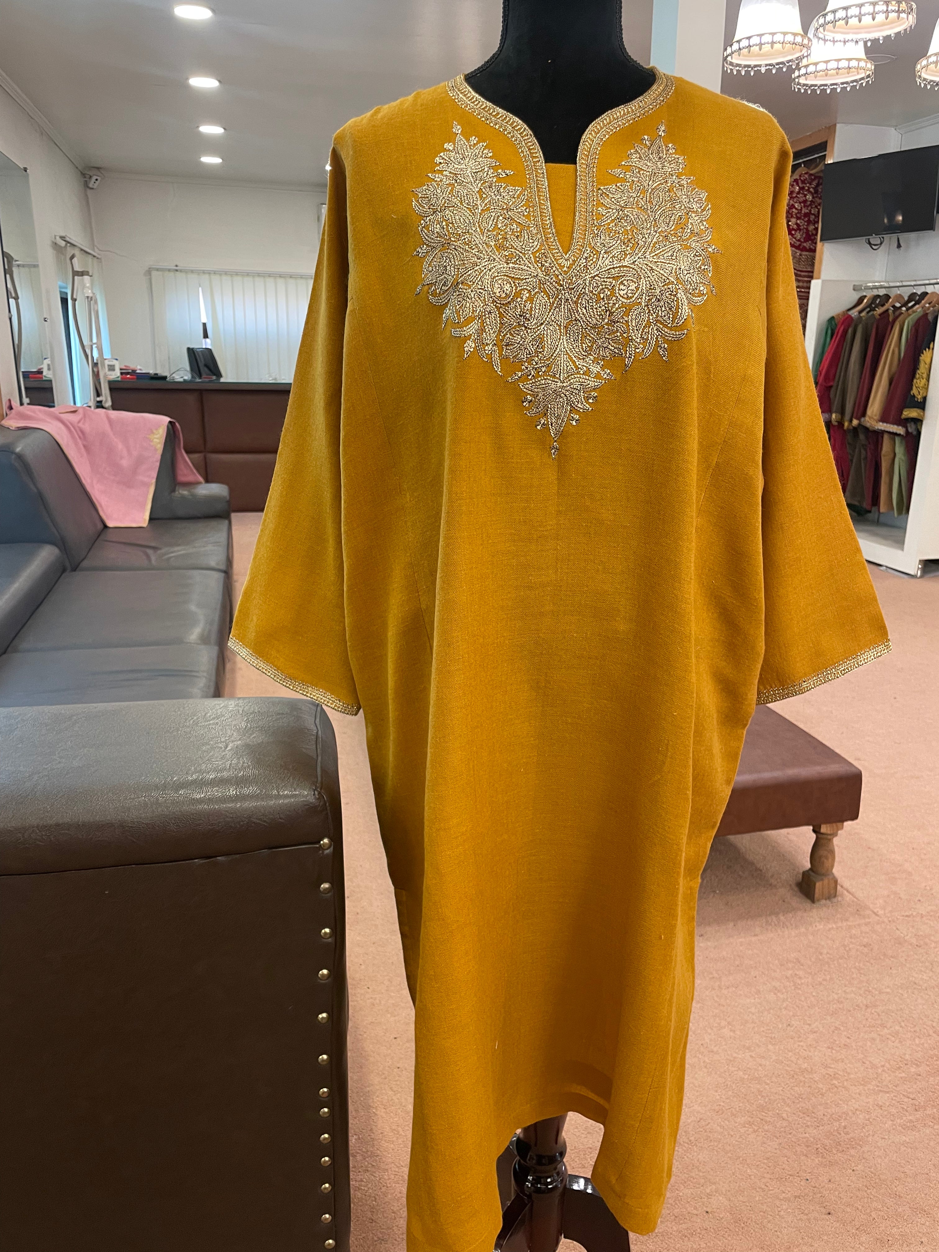 Purepashmina blend pheran pwb229