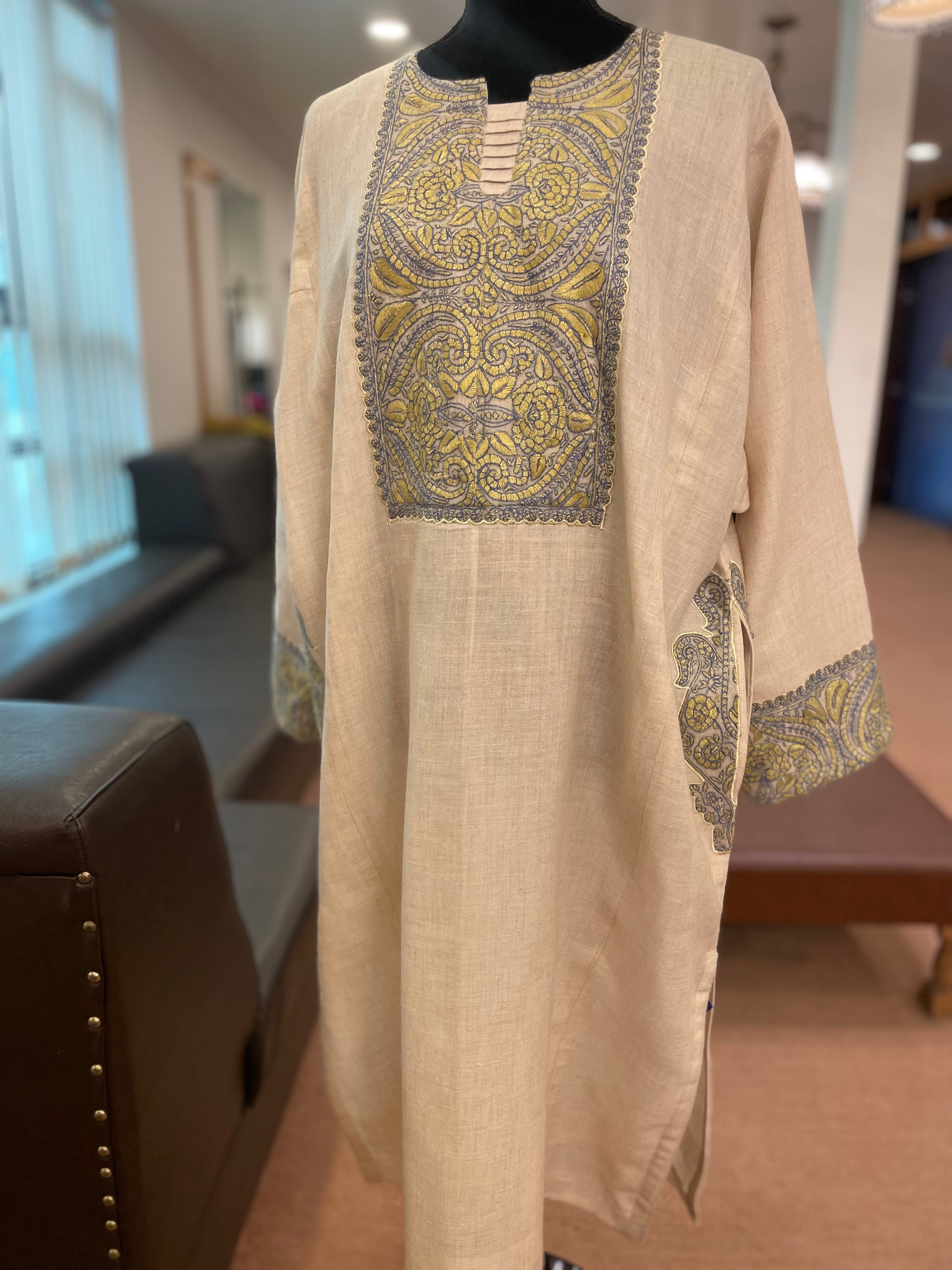 Purepashmina blend pheran pwb233