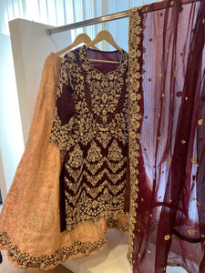 Handembroidered Bridal Dress