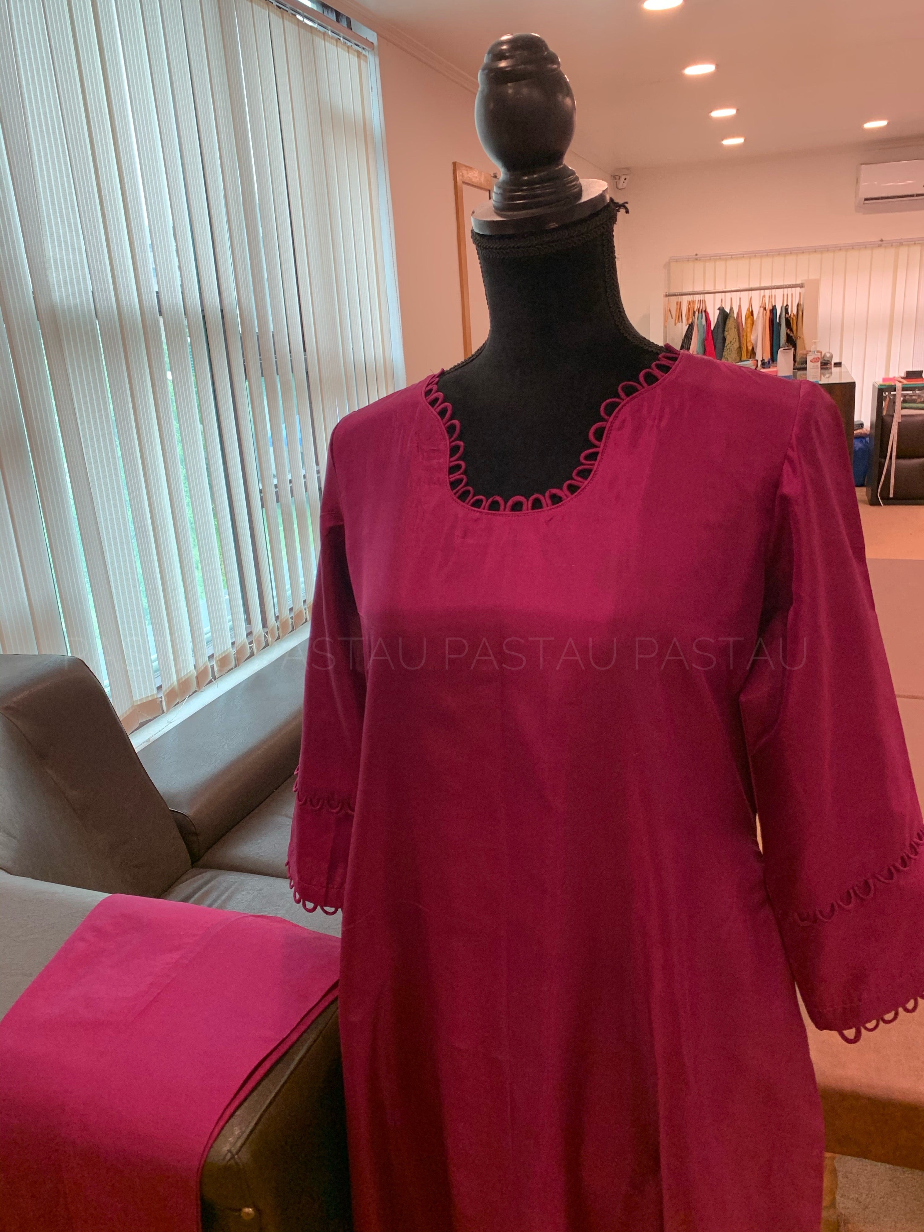 Pure silk Kurta set 2pc stitched