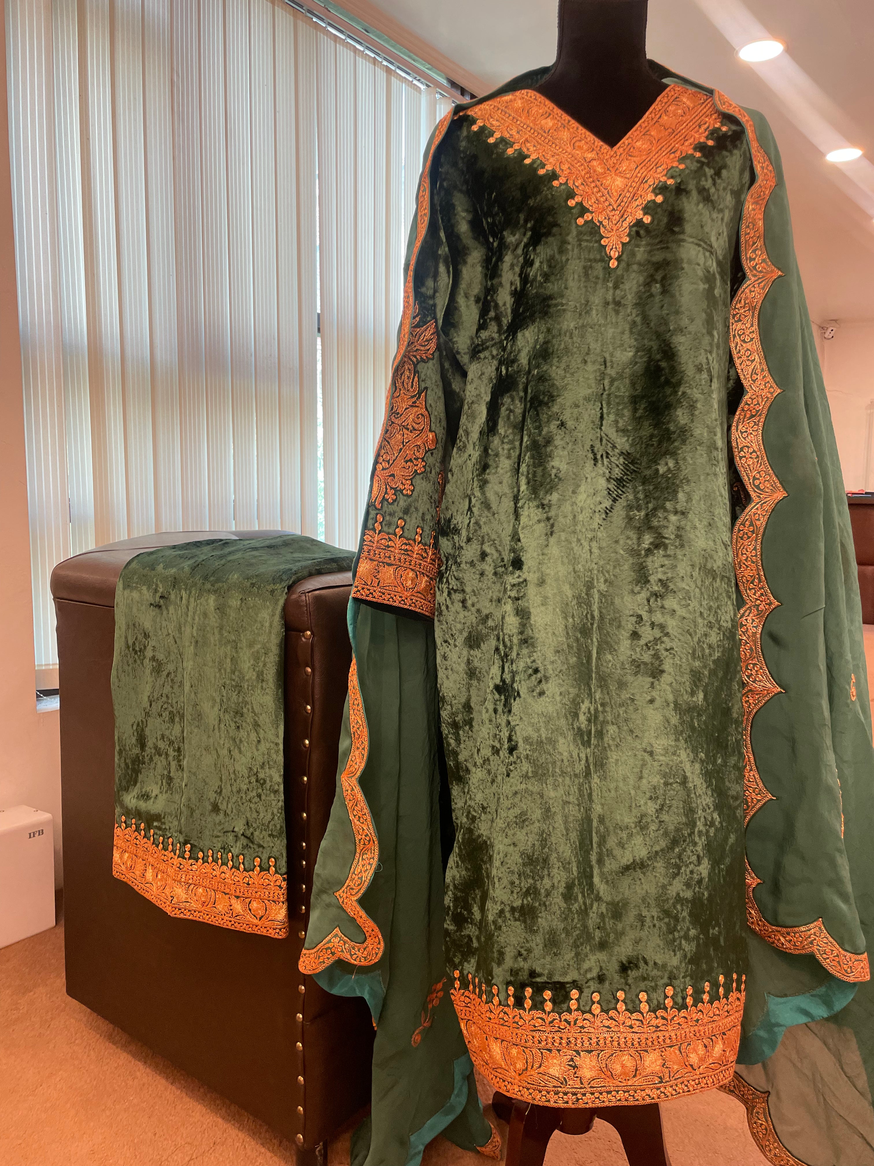 Kashmiri tilla dress – Pastau
