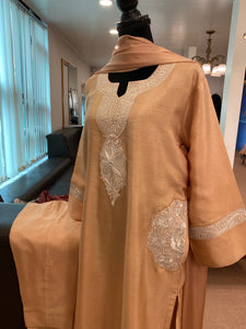 Tilla kurta set 3pc stitched MTKS162