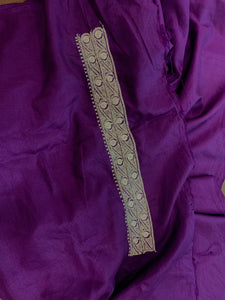 Hand tilla pure silk 3 pc unstitched