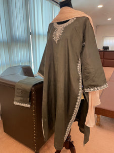 Puresilk tilla kurta set Mtks339
