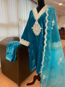 Machinetilla kurta set