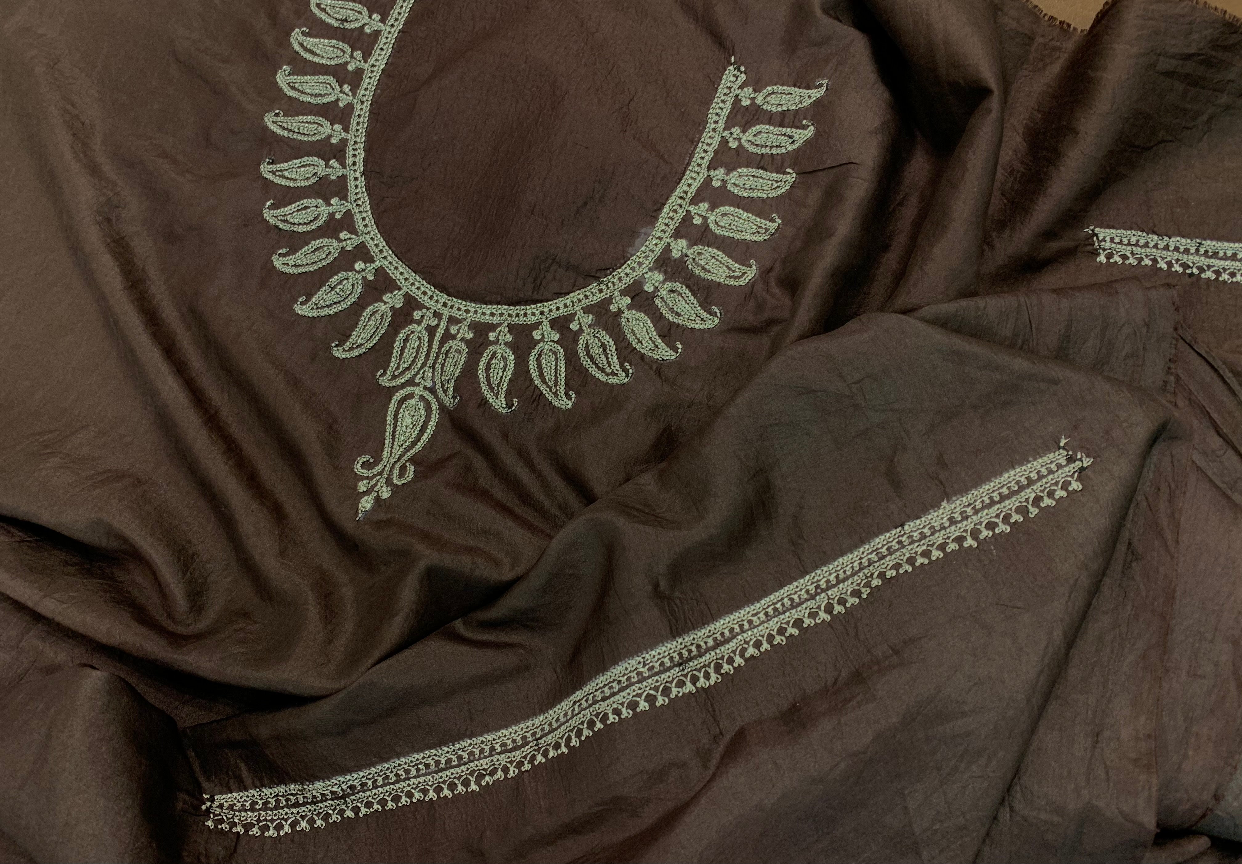 Hand Tilla pure silk 2pc unstitched