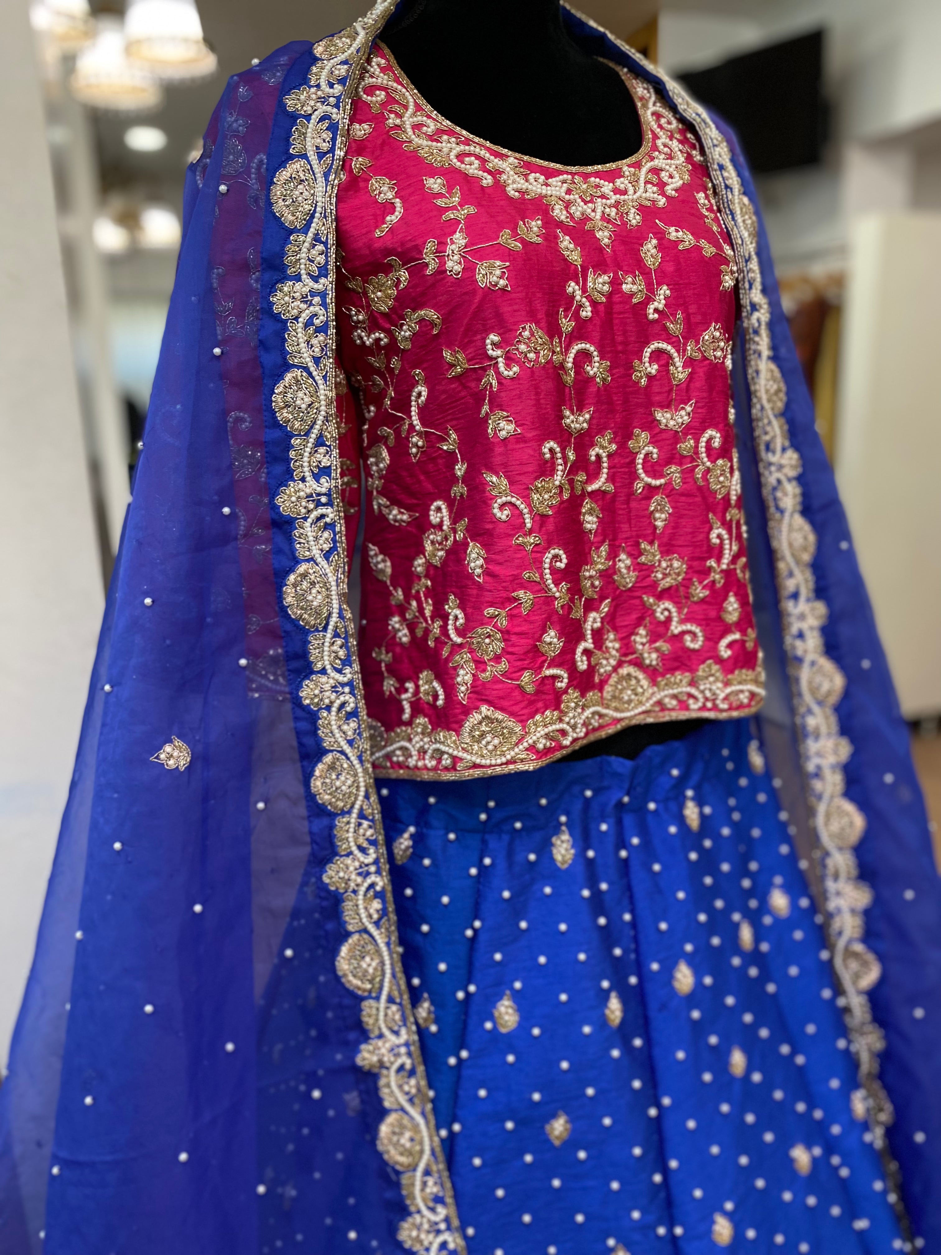 Handembroidered Bridal Lehanga