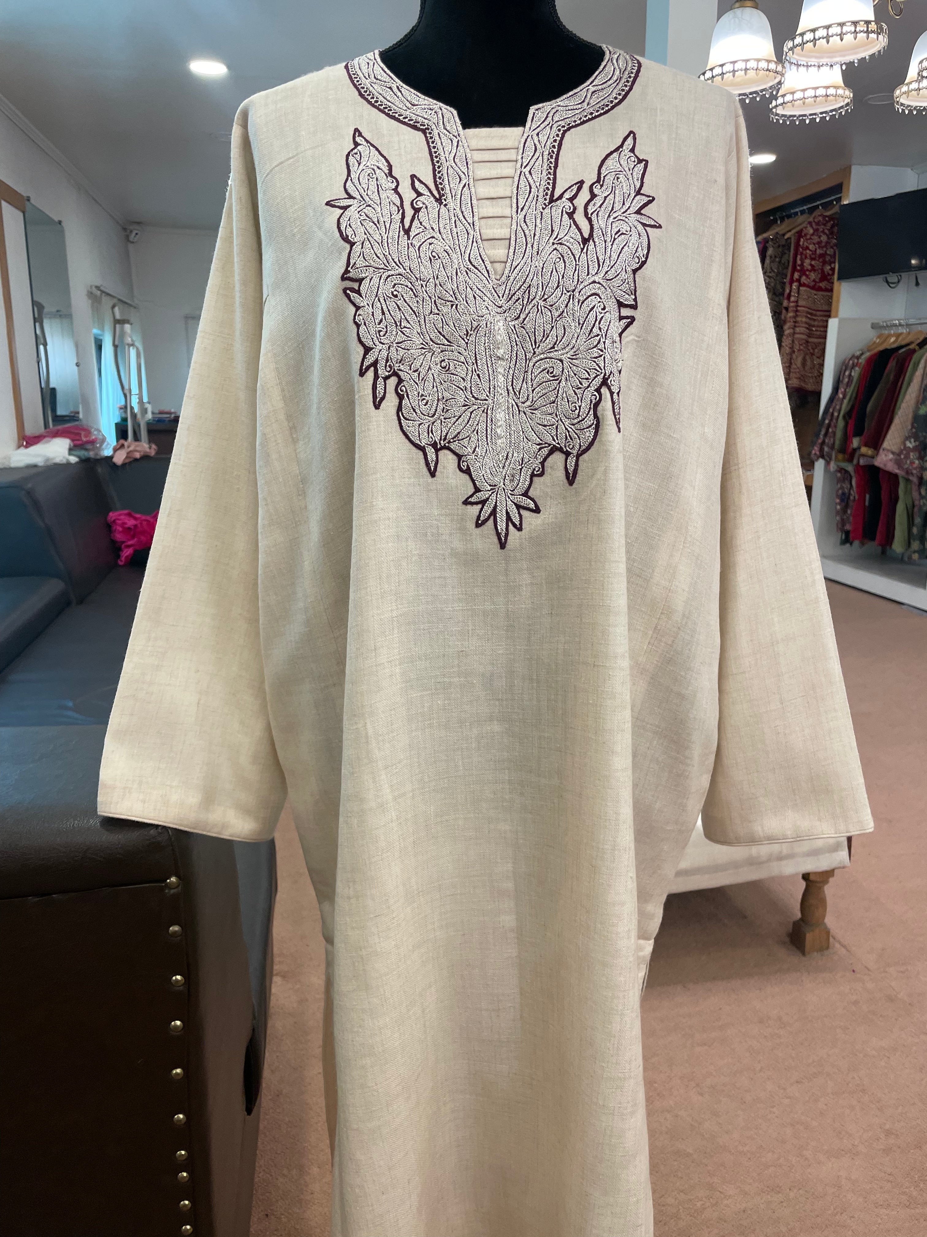 Purepashmina blend pheran pwb200