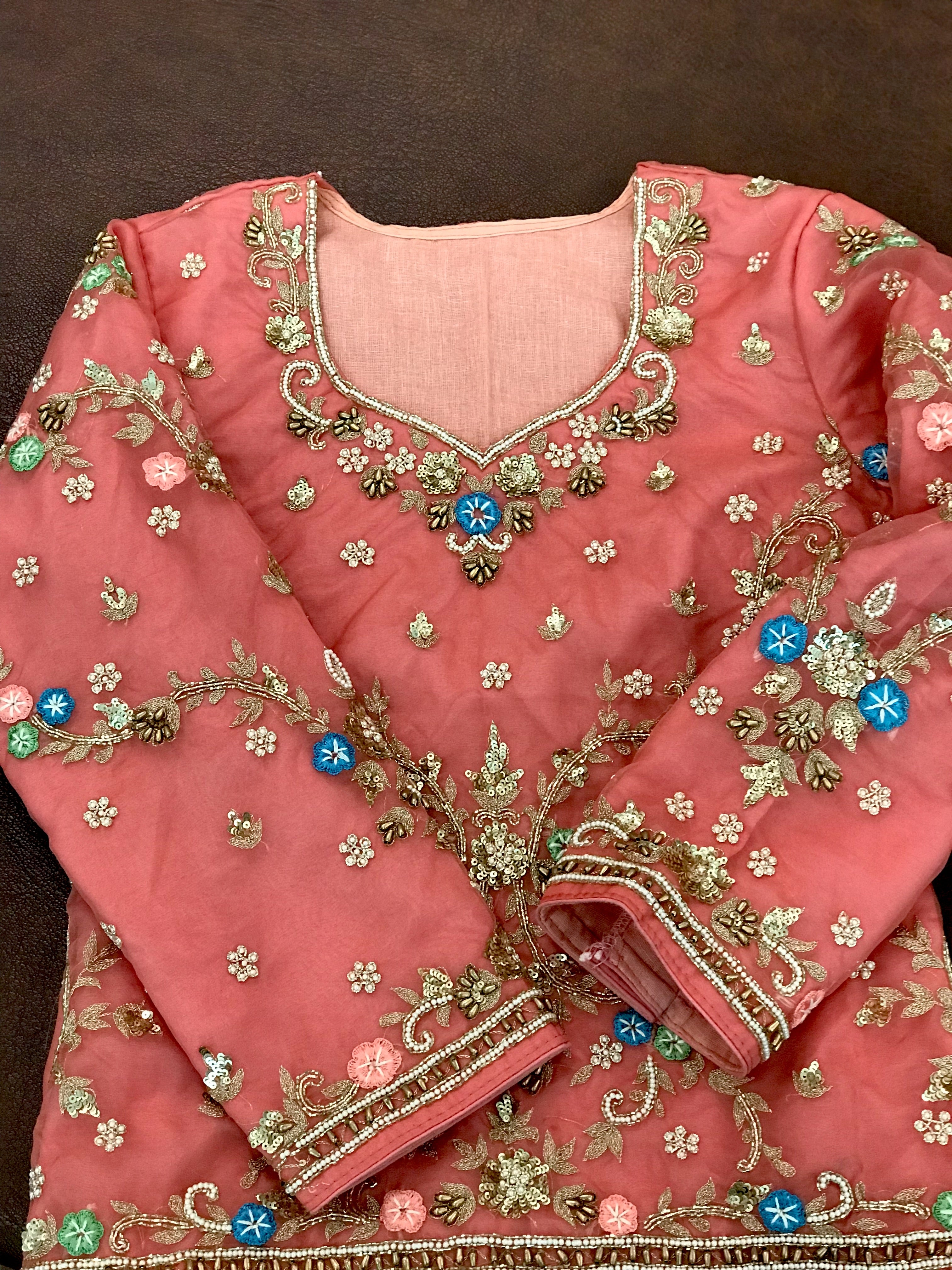 Handembroidered Bridal Lehanga
