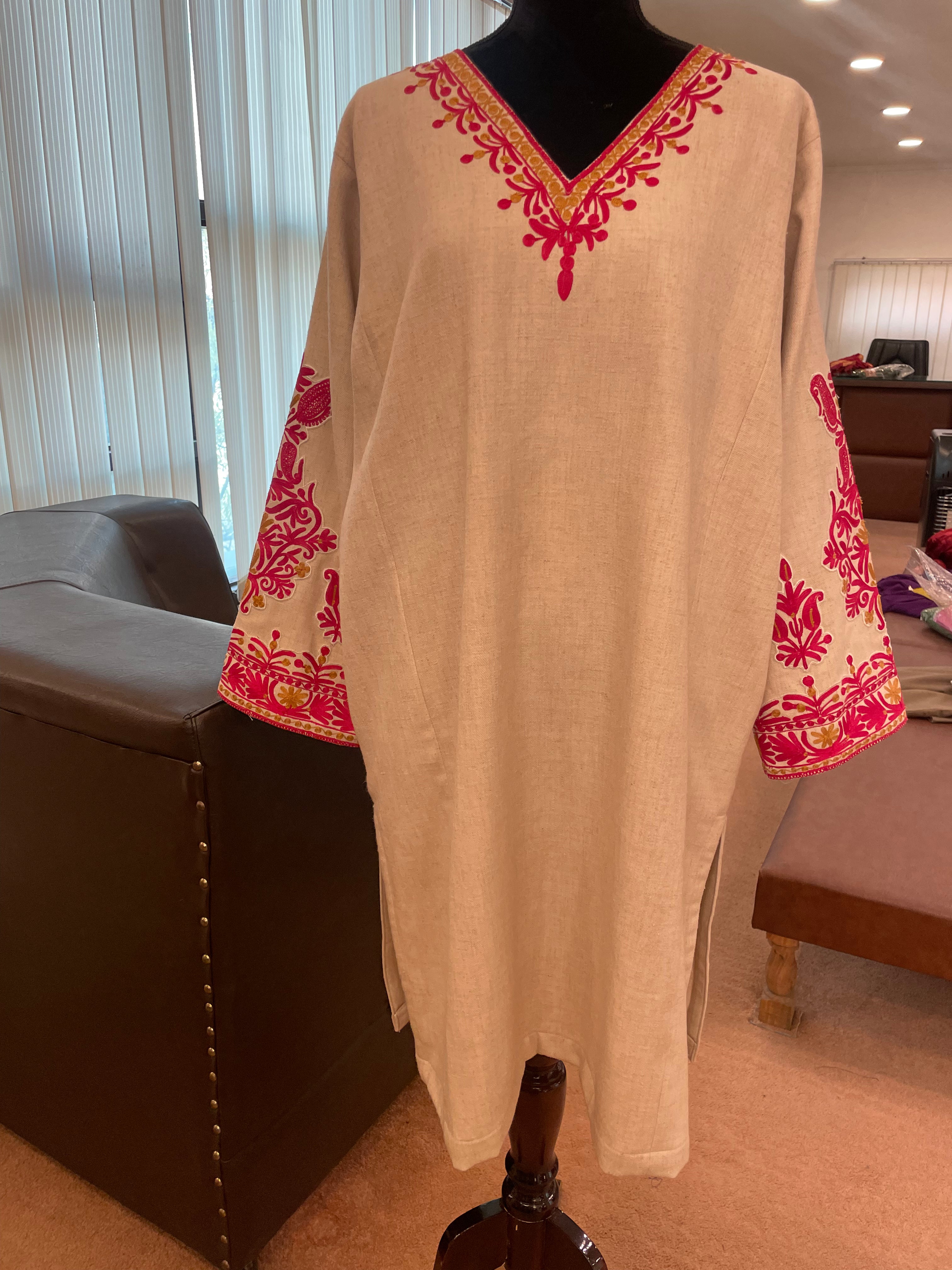 Raw merino wool pheran pbks296