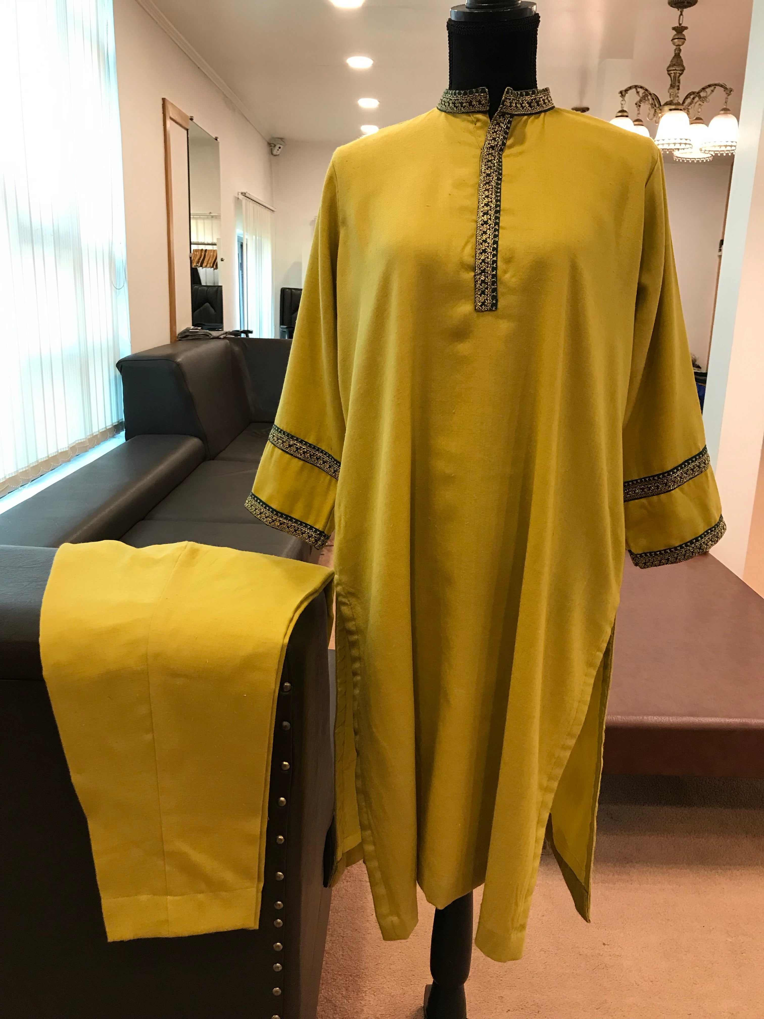 Purepashmina purewool blend 2 piece -PWB039