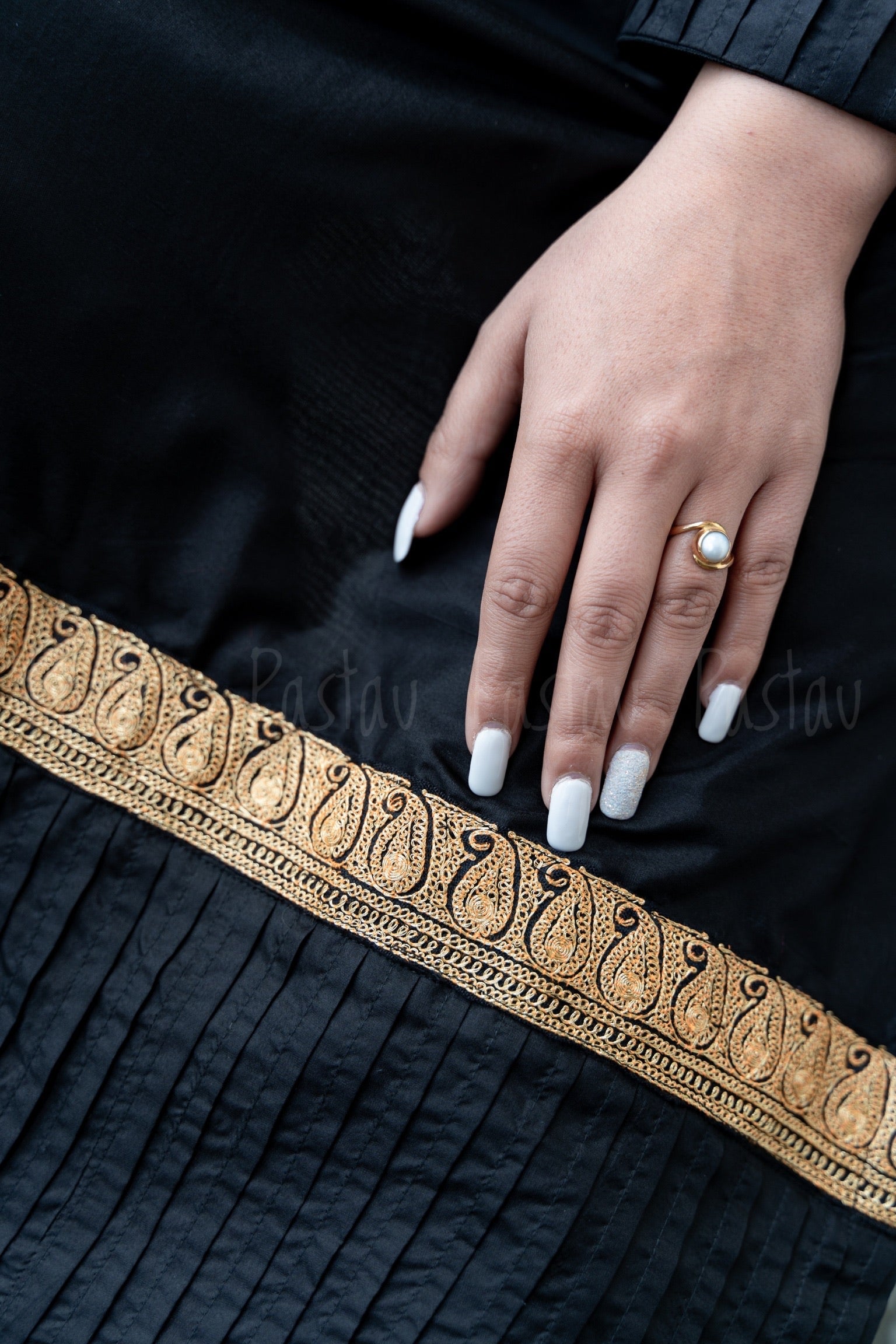 Hand Tilla pure silk 3pc stitched